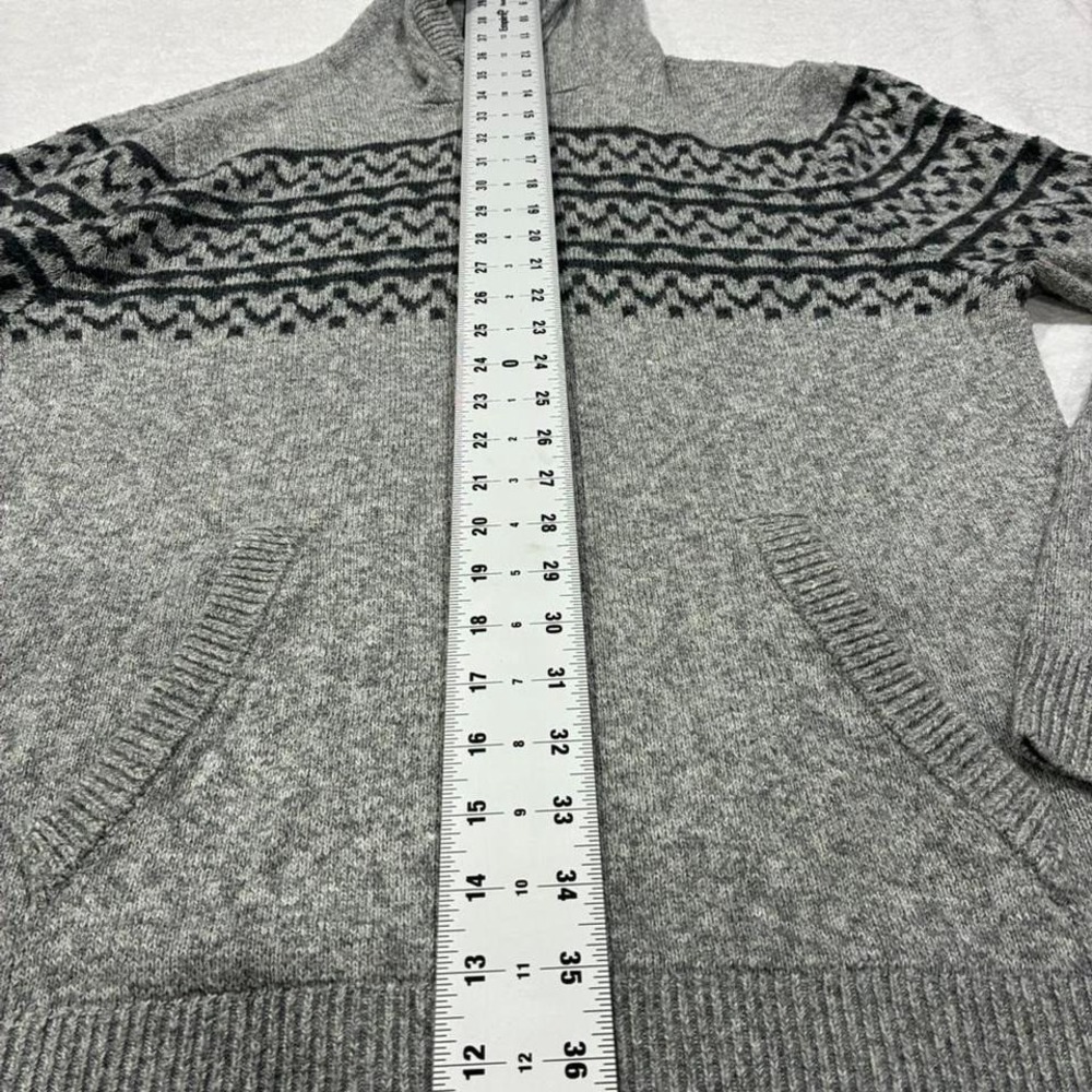 Hollister men XL Grey and black sweater hoodie.SKU50 #sweaterweather - Picture 3 of 8